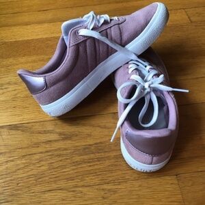adidas Pink Suede Sneakers